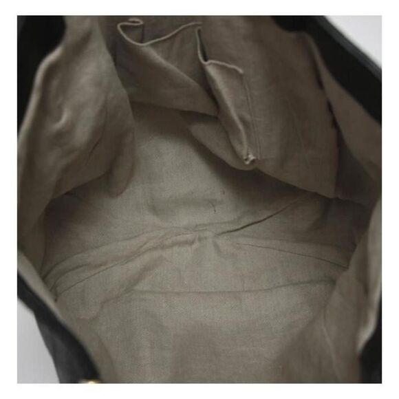 Gucci Tote Bag Black Python X Leather - Picture 5 of 5